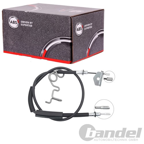 Abs handbremsseil hinten - handbremsseil, links